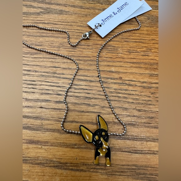 New Chihuahua Necklace by Anne and Jane - Picture 1 of 3
